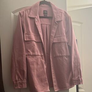 Zara men’s Pink Jacket